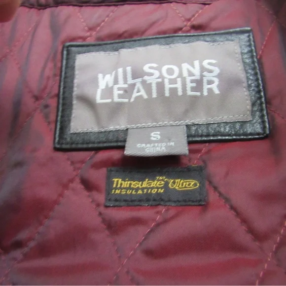 Vintage Wilson’s Leather Trench Coat - Picture 15 of 16